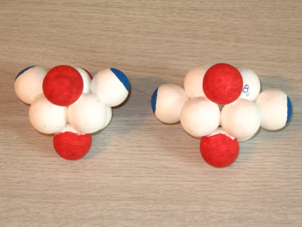 Boron nucleus, nuclear geometry